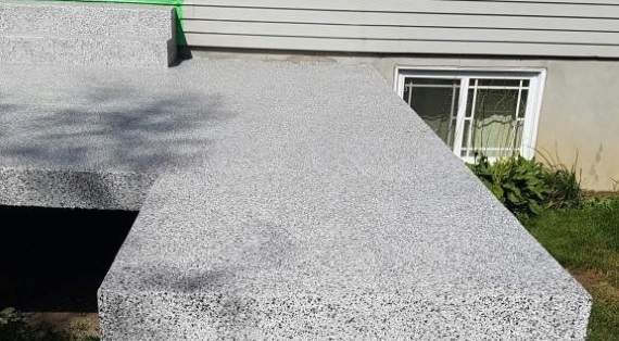 plancher en béton